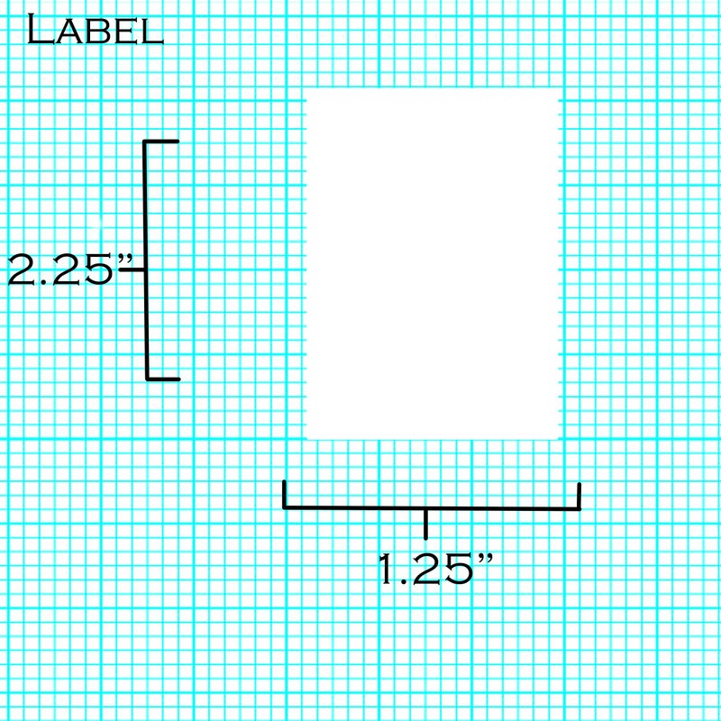 IDEALSEAL Compatible Replacement for 2.25 x1.25 Top Coated Direct Thermal Labels UPC 1135 Labels Per Roll (12) Resistant to Scratches and Smudges, for Zebras 2844, ZD410, ZP450, ZP500, ZP505 - Image 3